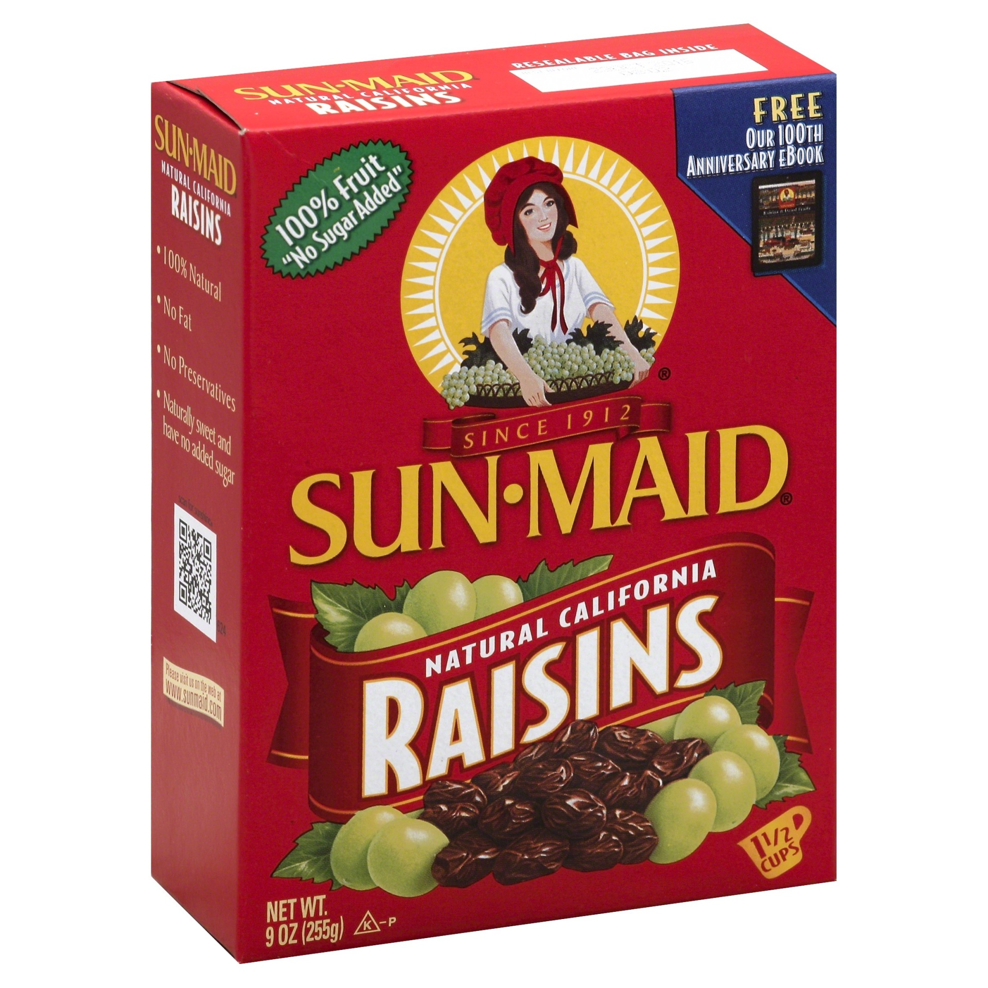 slide 1 of 3, Sun-Maid Raisins, 9 oz