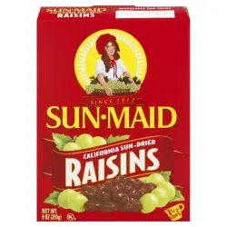 Sun-Maid California Sun-Dried Raisins 9 oz Bag in a Box