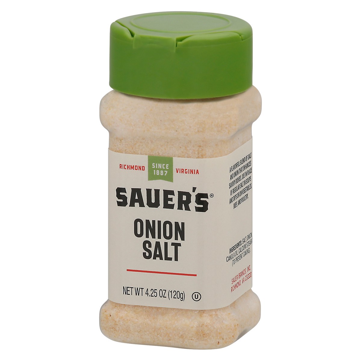 slide 4 of 9, Sauer's Onion Salt Blend, 4.25 oz