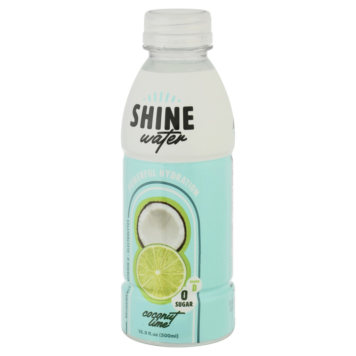 slide 12 of 13, Shine Water Coconut Lime, 16.9 fl oz