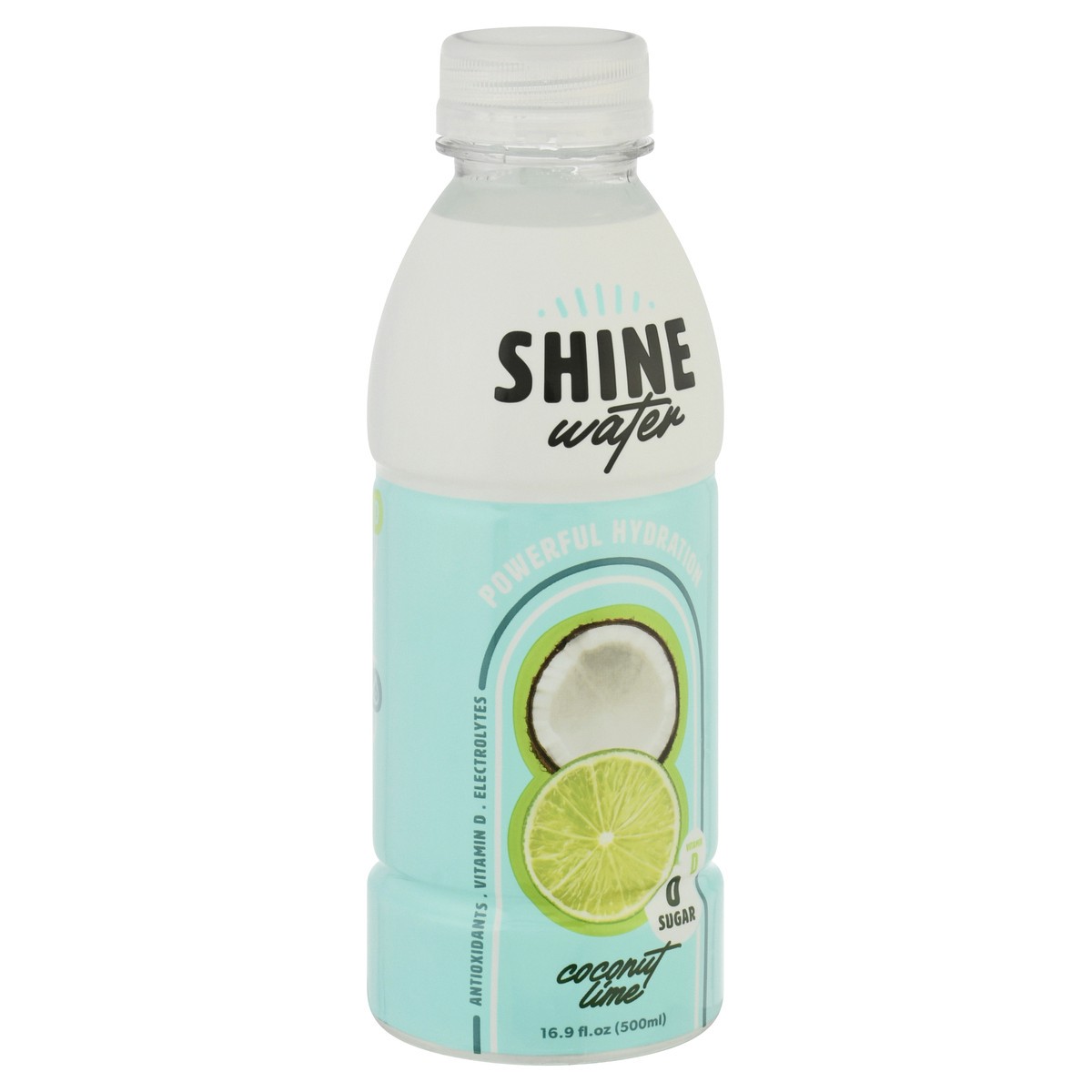 slide 5 of 13, Shine Water Coconut Lime, 16.9 fl oz