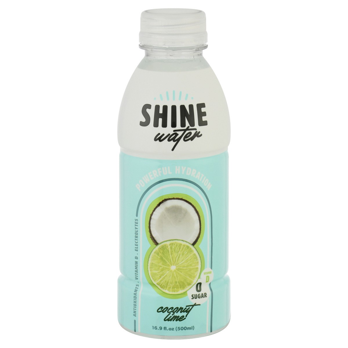 slide 11 of 13, Shine Water Coconut Lime, 16.9 fl oz