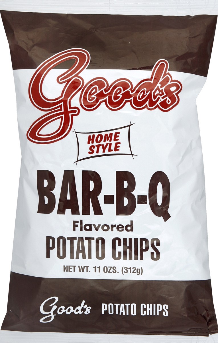 slide 4 of 5, Good's Home Style BBQ Chips, 11 oz