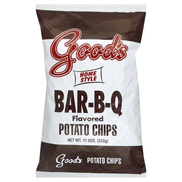 slide 1 of 5, Good's Home Style BBQ Chips, 11 oz