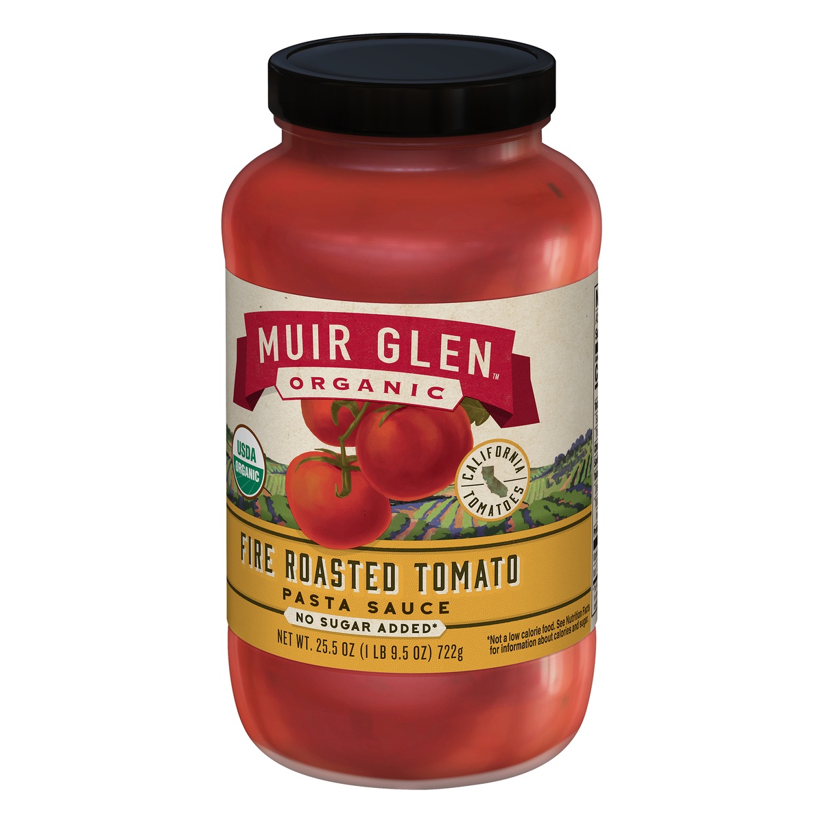 slide 4 of 10, Muir Glen Fire Roasted Pasta Sauce, 25.5 oz