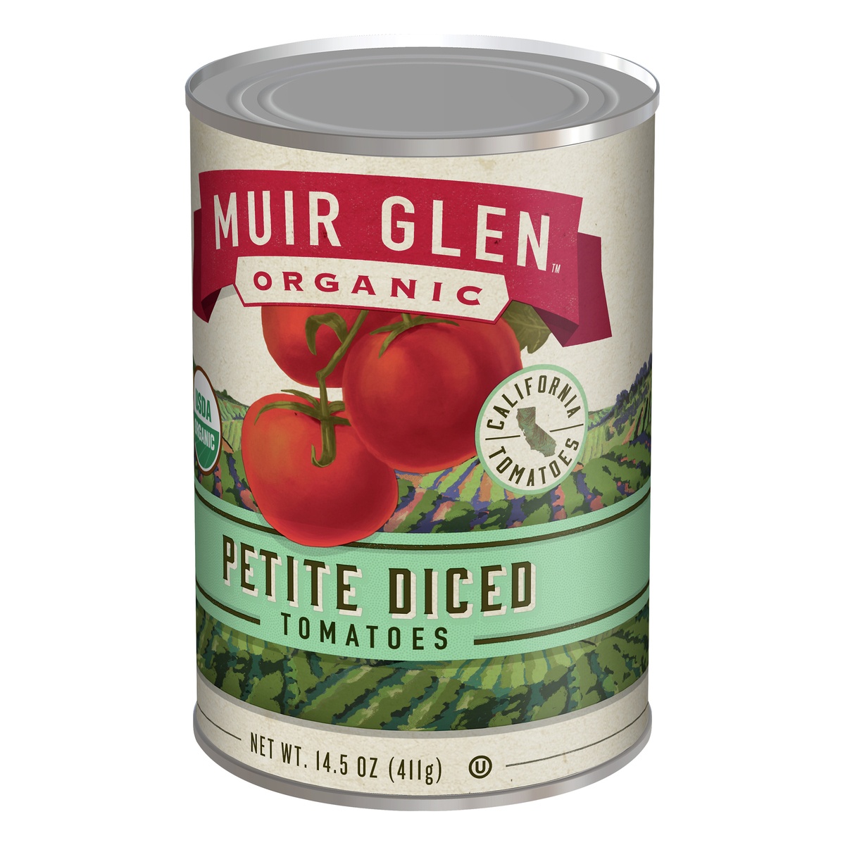 slide 7 of 10, Muir Glen Petite Diced Tomatoes, 14.5 ounces, 14.5 oz