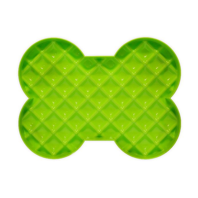 slide 1 of 1, Hyper Pet SloDog Slow-Feed Pet Bowl - Green, 1 ct