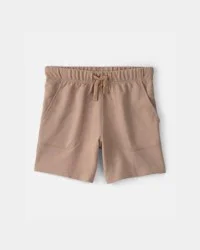 Carter's Boys French Terry Shorts - Brown Beige 4