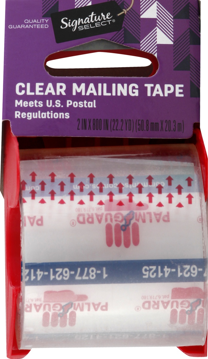 slide 4 of 7, Signature Select Mailing Tape 1 ea, 1 ct