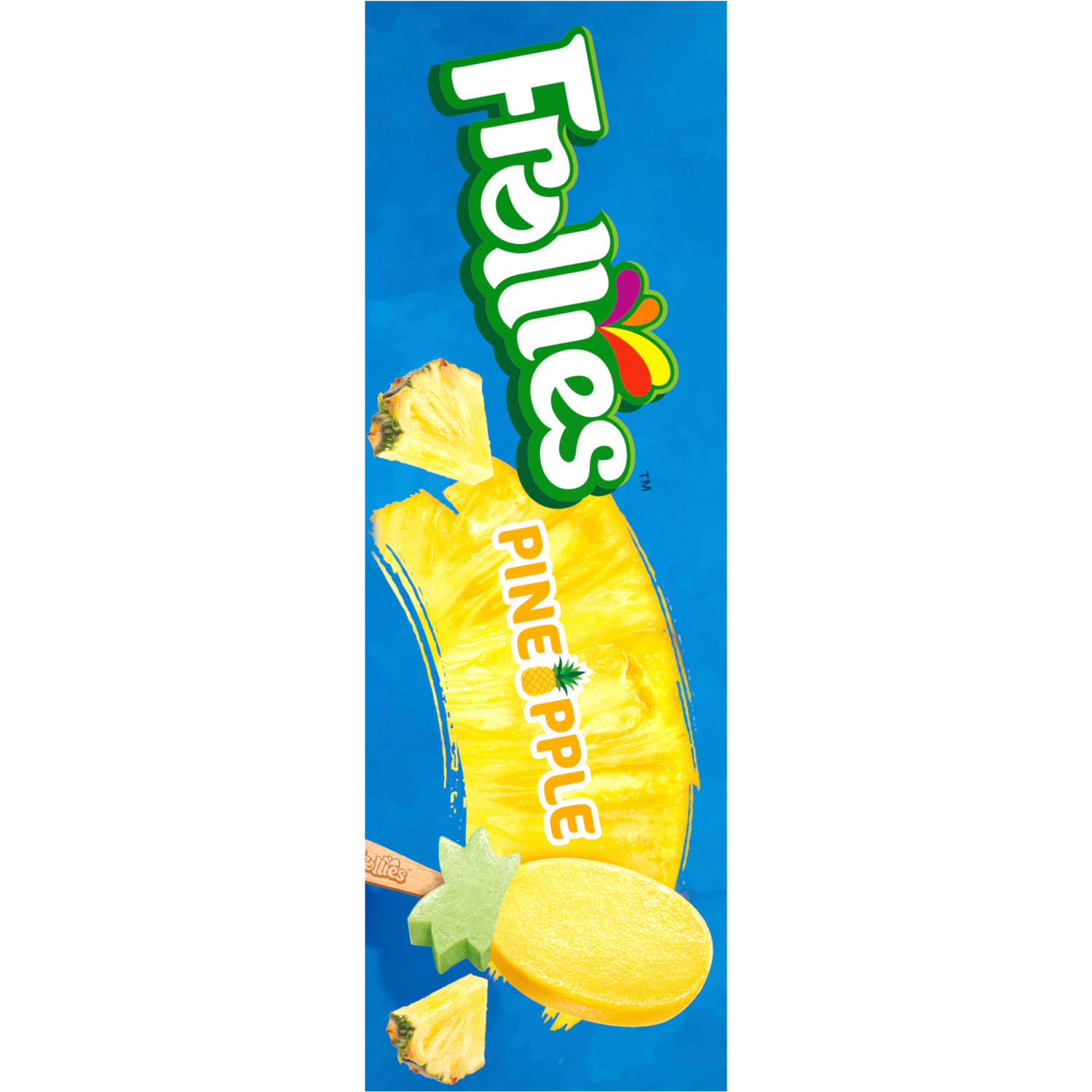 slide 2 of 3, Frollies Pineapple Fruity Ice Pop 6 Ct 15 Oz, 6 ct