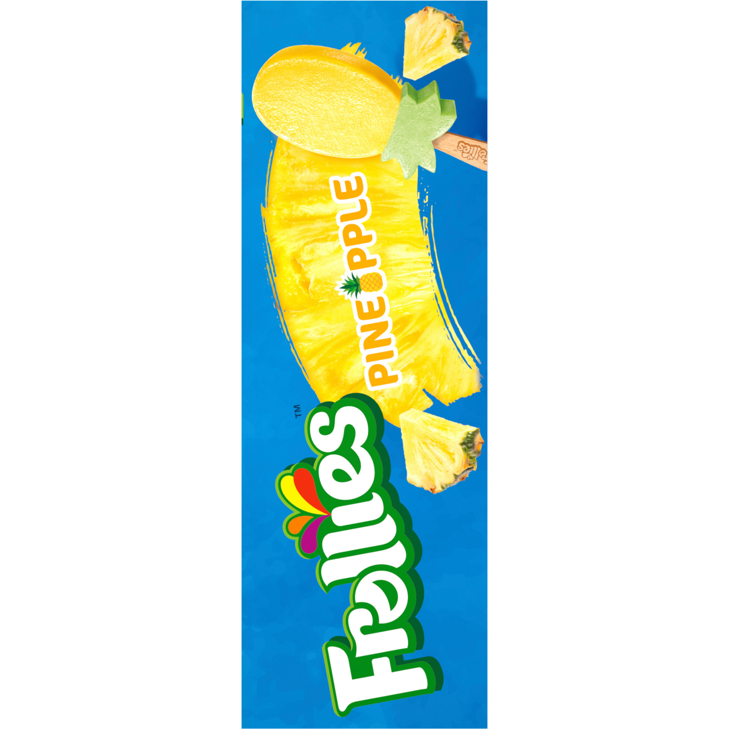 slide 3 of 3, Frollies Pineapple Fruity Ice Pop 6 Ct 15 Oz, 6 ct