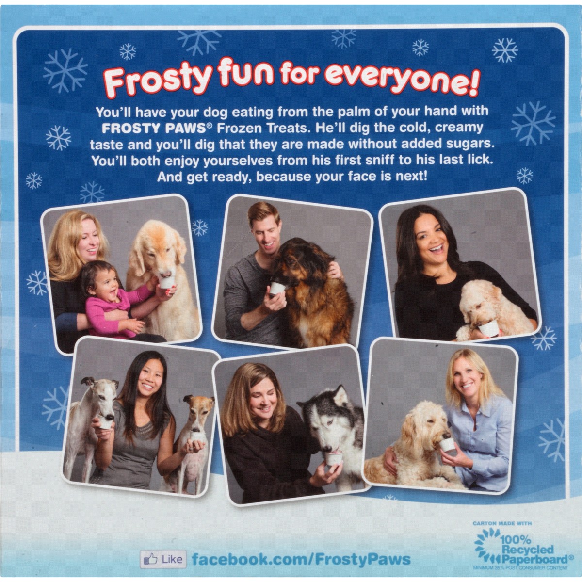 slide 2 of 2, Frosty Paws Purina FROSTY PAWS Original Flavor Frozen Dog Treats - 4 Count, 13 oz