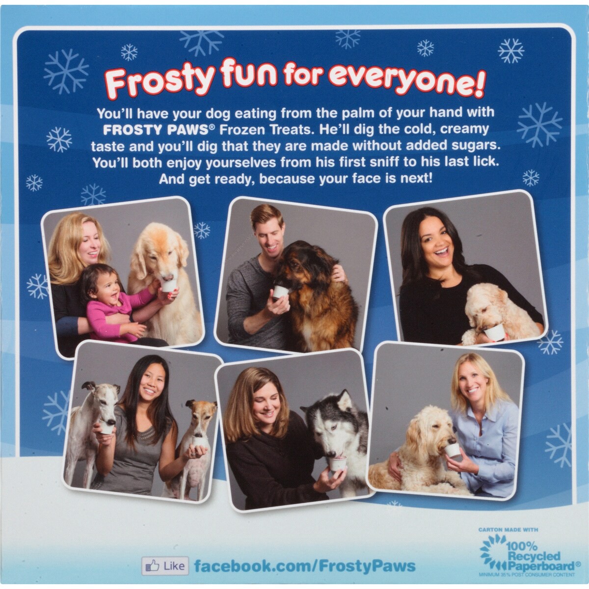 slide 2 of 2, Frosty Paws Purina FROSTY PAWS Original Flavor Frozen Dog Treats - 4 Count, 4 ct