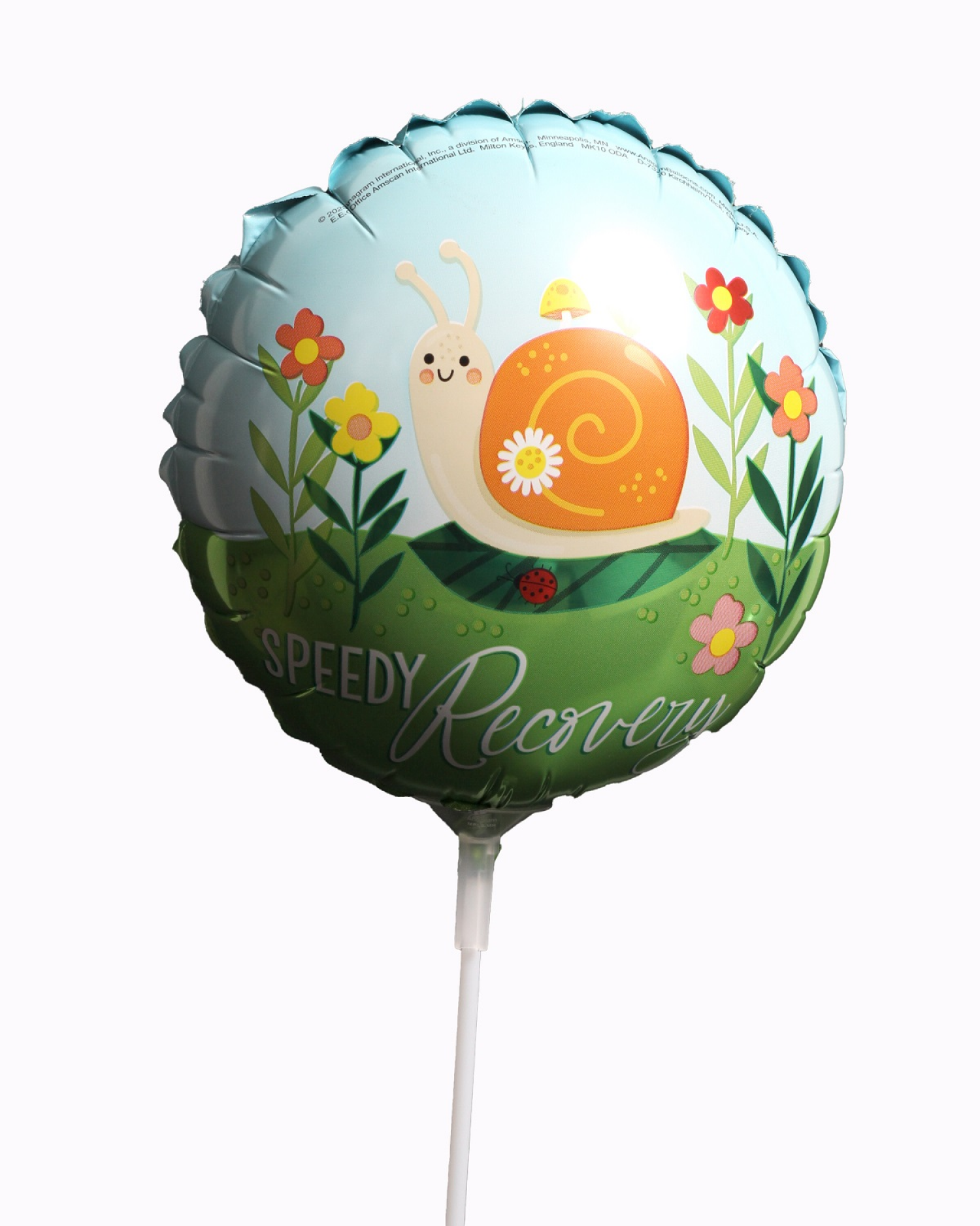 slide 3 of 3, 9" Get Well Airfilled Balloon Assortment, 9 in