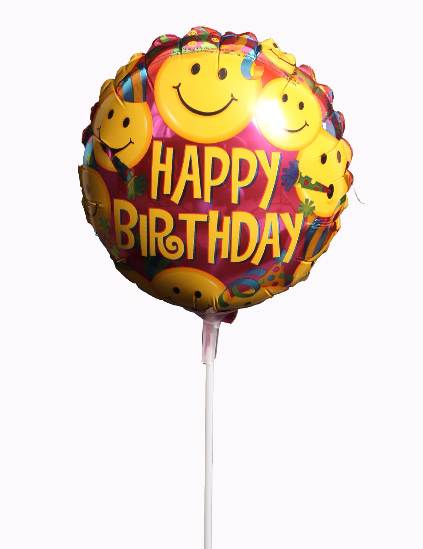 slide 6 of 6, 9" Birthday Airfilled Balloon Assortment, 9 in