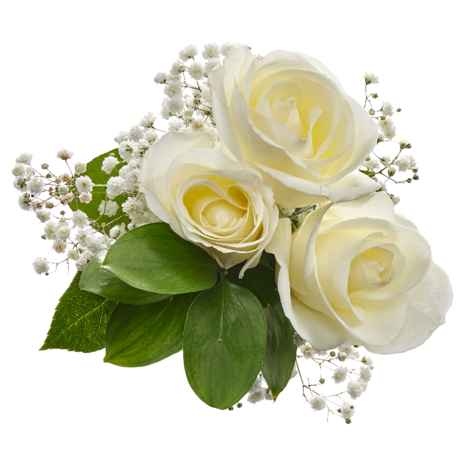 slide 3 of 5, Three rose bouquet, 1 ct