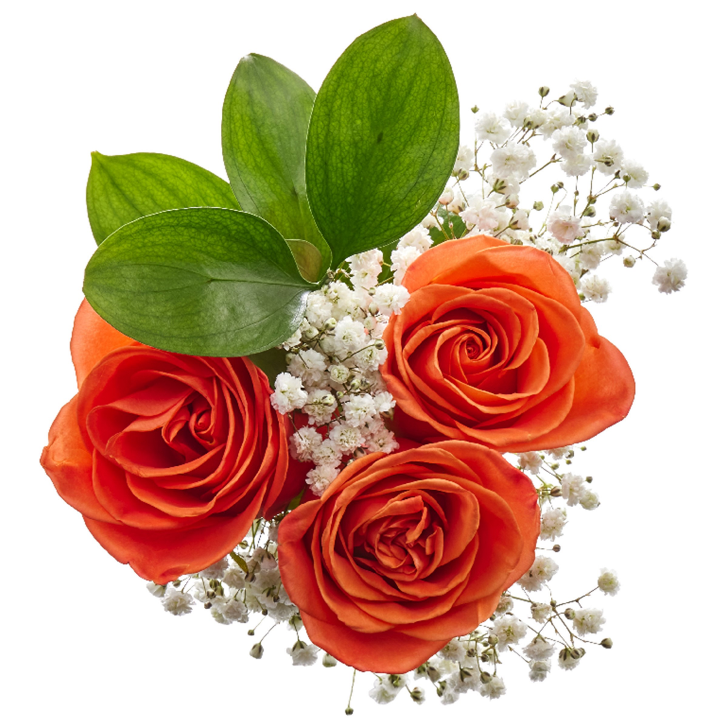 slide 4 of 5, Three rose bouquet, 1 ct