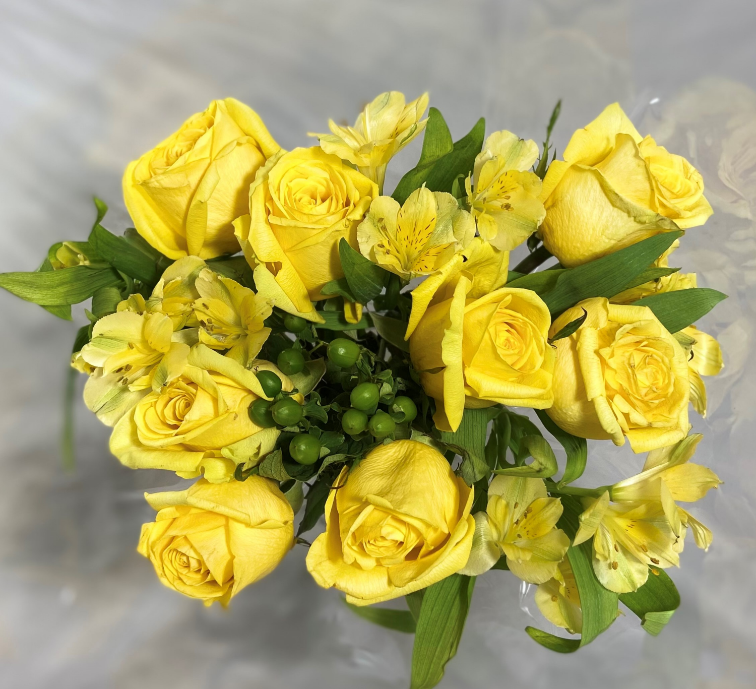 slide 2 of 2, Valentine's Day Mixed Rose & Alstromeria Bouquet, 1 ct