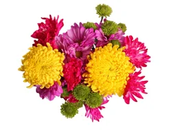 Valentine's Tinted Mixed Holiday Bouquet