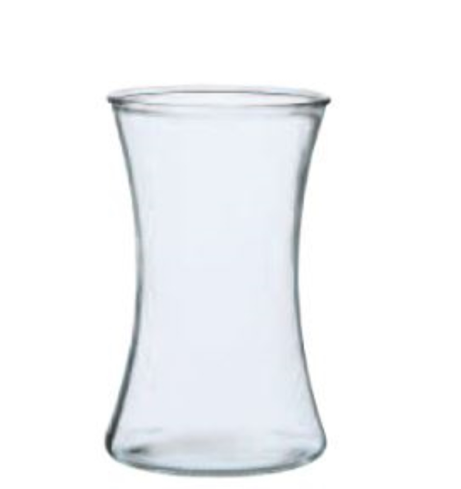 slide 1 of 1, Gathering Glass Floral Vase, 8", 8 in