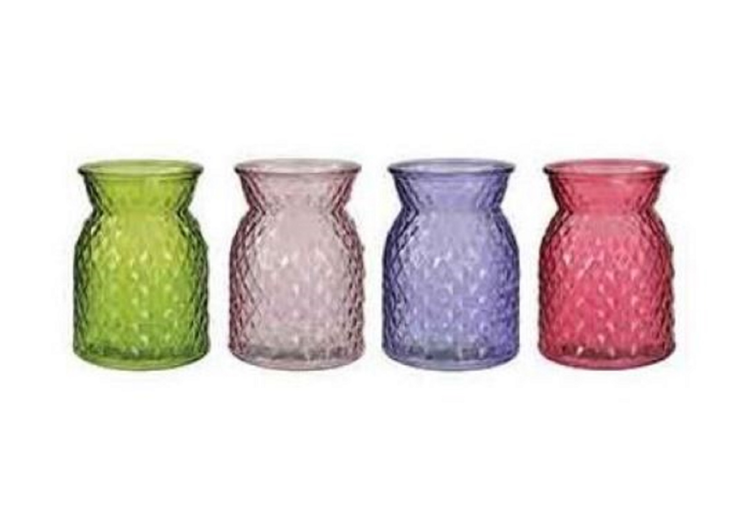 slide 1 of 1, Olivia Glass Vase, 6.25", 6.25 in