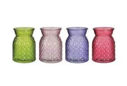 Olivia Glass Vase, 6.25"