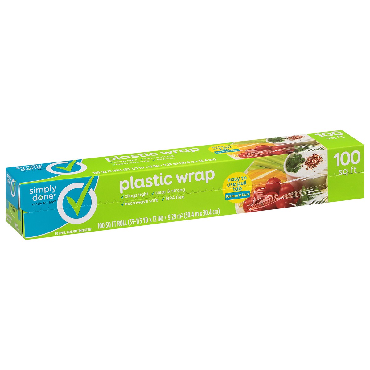 Simply Done Plastic Wrap, Plastic Bags