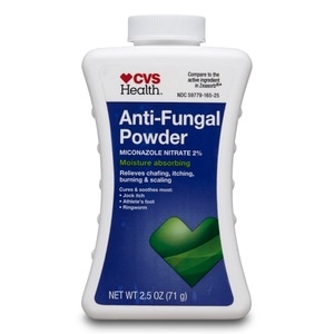 slide 1 of 1, CVS Health Anti-Fungal Powder, 2.5 oz