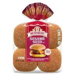 Brownberry Sesame Seed Buns, 8 count, 16 oz