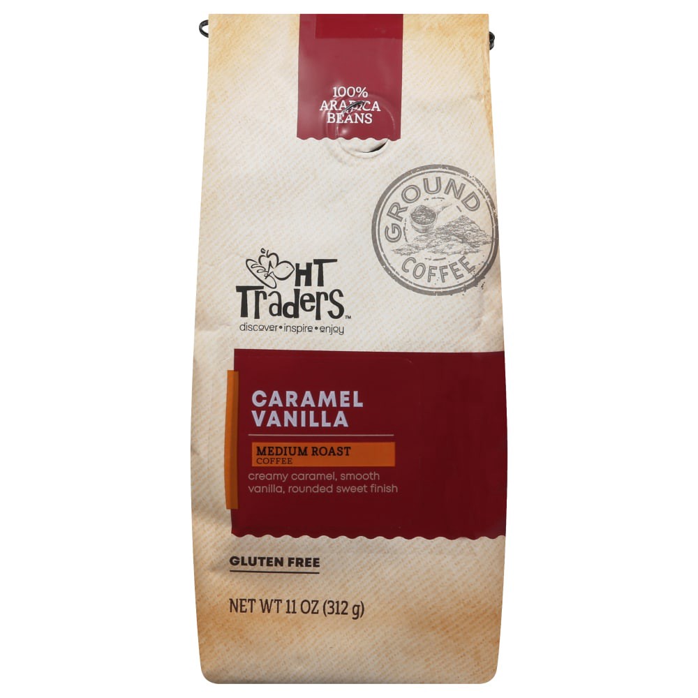 slide 1 of 9, Harris Teeter Trader Coffee Carm Vanilla, 1 ct