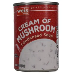 Weis Quality Cream of Mushroom Condensed Soup