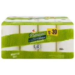 Giant Premium Any Size White Monster Roll 2-Ply Paper Towels