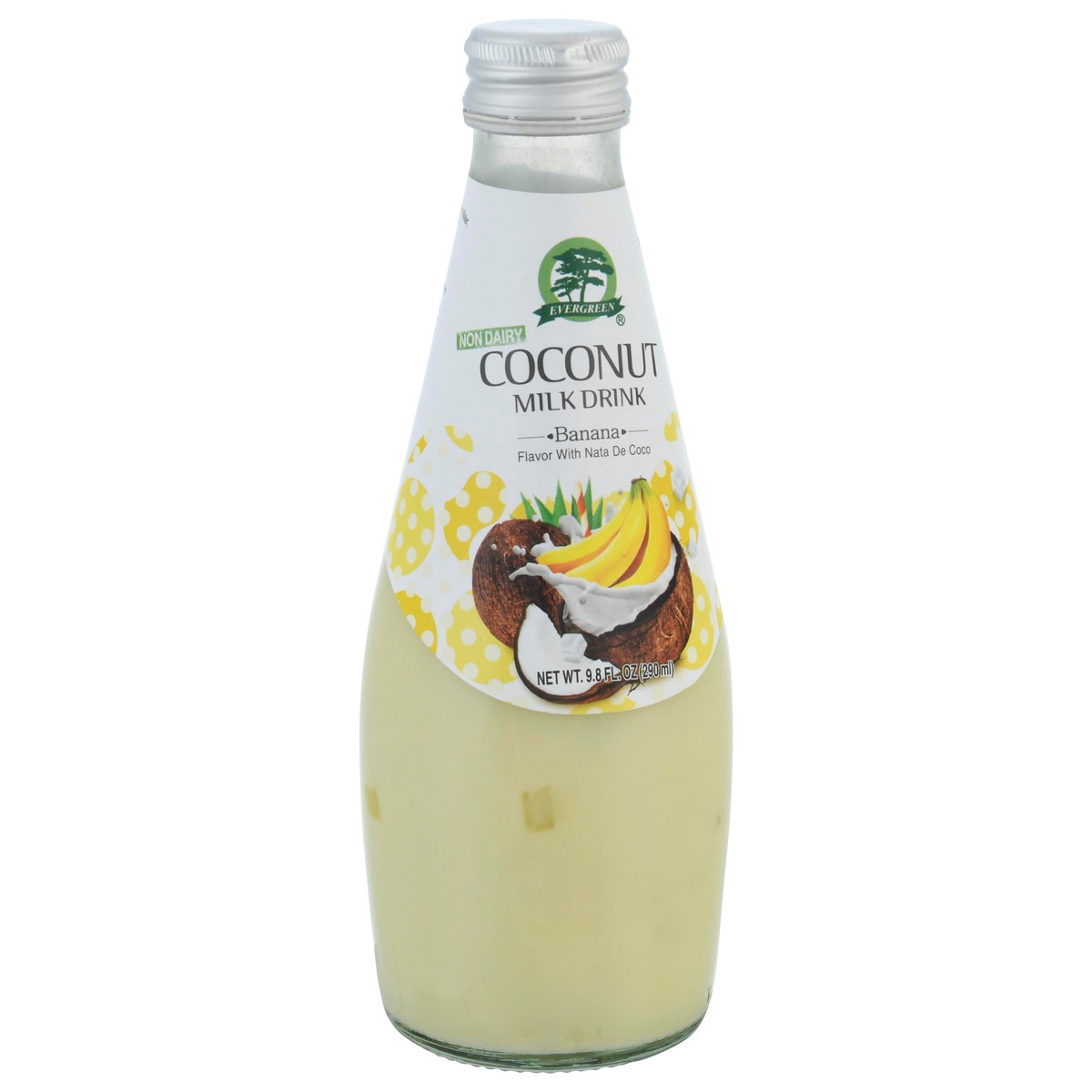 slide 9 of 14, Evergreen Coconut Milk Drink Banana - 9.8 fl oz, 9.8 fl oz