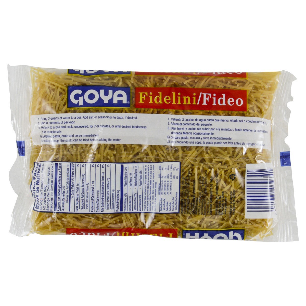 slide 2 of 2, Goya Enriched Fidelini 7 oz, 7 oz