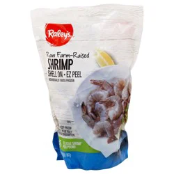 Raley's Raw Farm Raised XL Shrimp 21/25 EZ Peel 32 oz