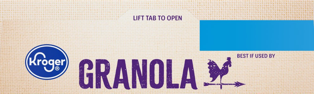 slide 5 of 5, Kroger Oats Raisins Almonds And Honey Granola, 14 oz