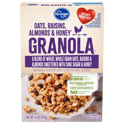 Kroger Oats Raisins Almonds And Honey Granola