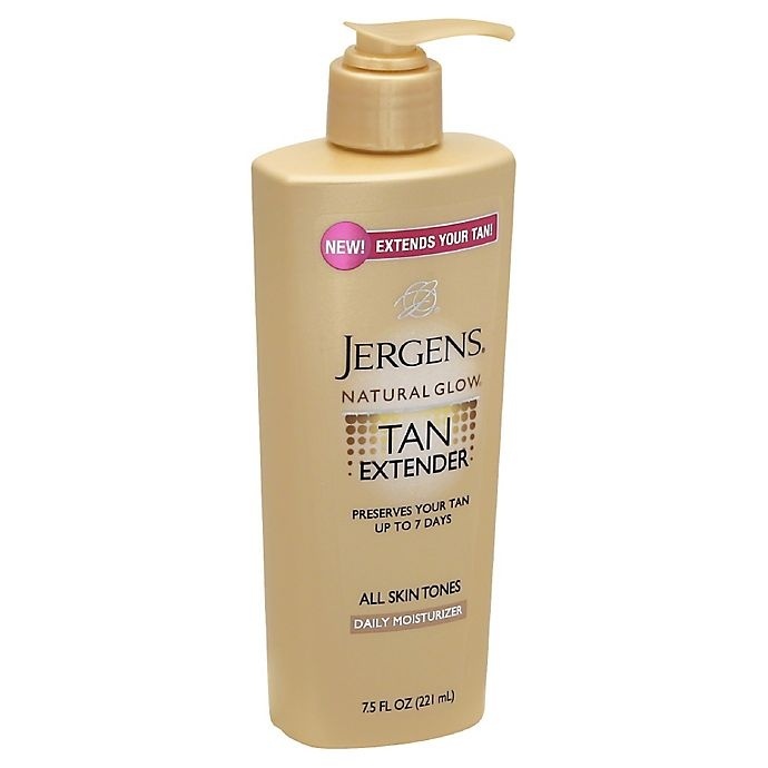 slide 1 of 1, Jergens Natural Glow Tan Extender Daily Moisturizer, 7.5 oz