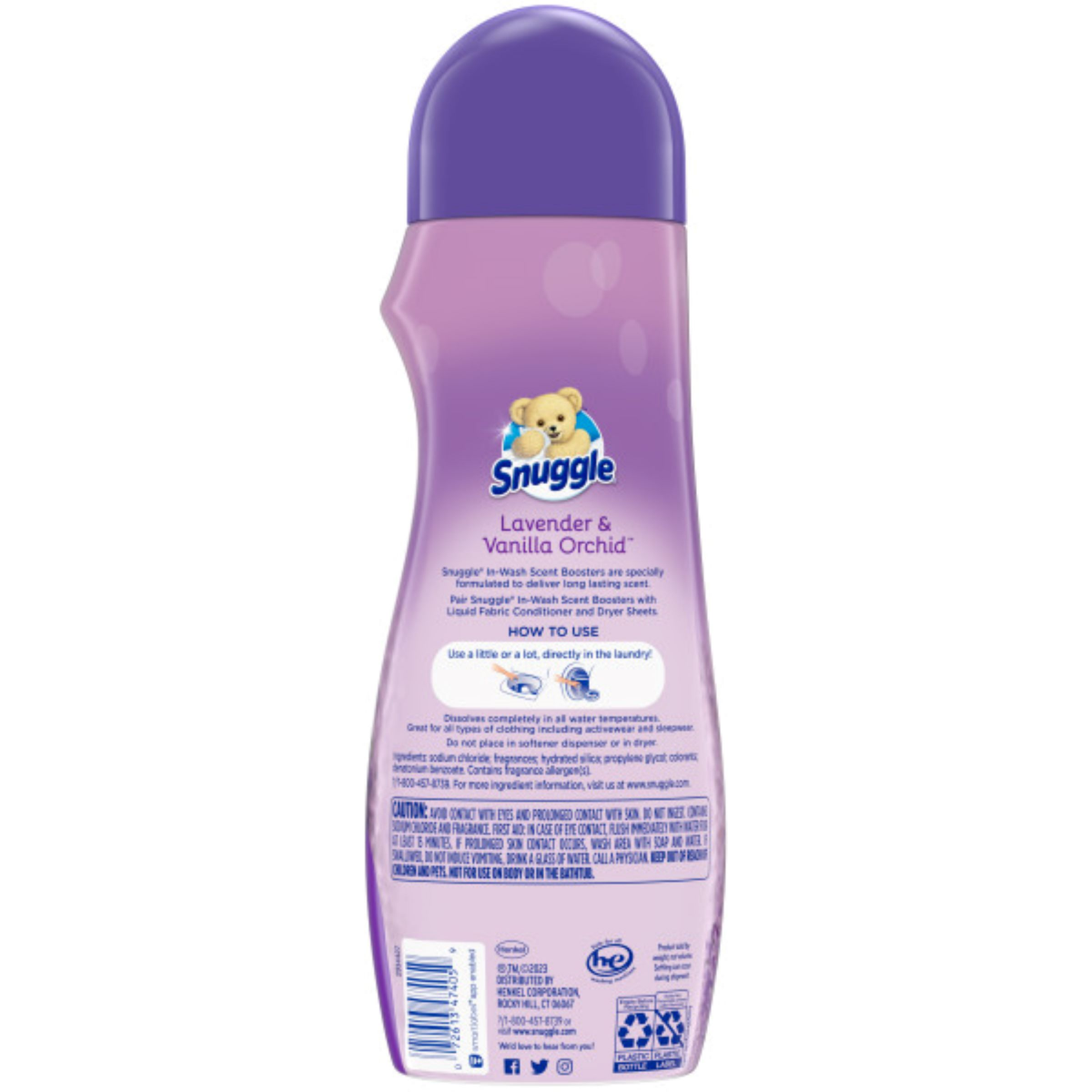 slide 2 of 2, Snuggle Lavender & Vanilla Orchid In-Wash Scent Booster 1.31 lb, 1.31 lb