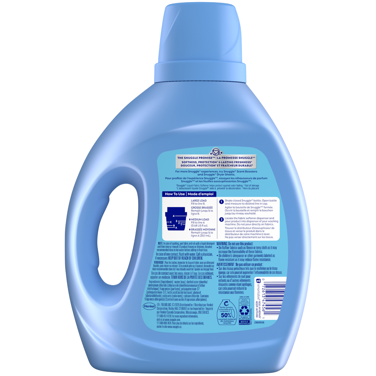 slide 2 of 2, Snuggle Blue Sparkle Fabric Conditioner 74.8 fl oz, 74.8 fl oz