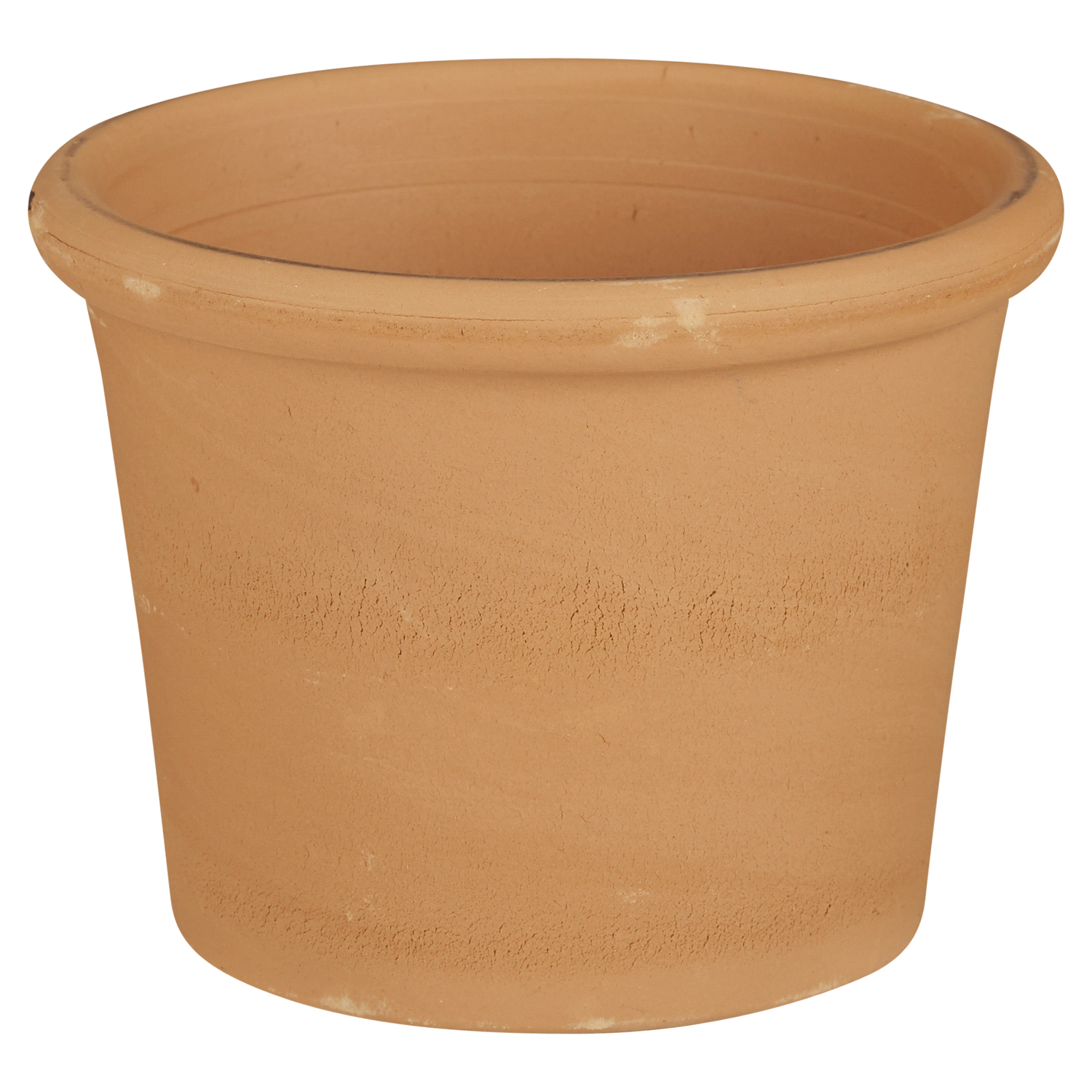 slide 1 of 1, Deroma Mini Cylinder Pot Terra Cotta 4.7", 4.7 in