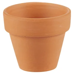 Deroma Mini Craft Pot 1.6" Red Clay