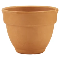 Deroma Mini Garden Bell Terra Cotta 4.3" Planter