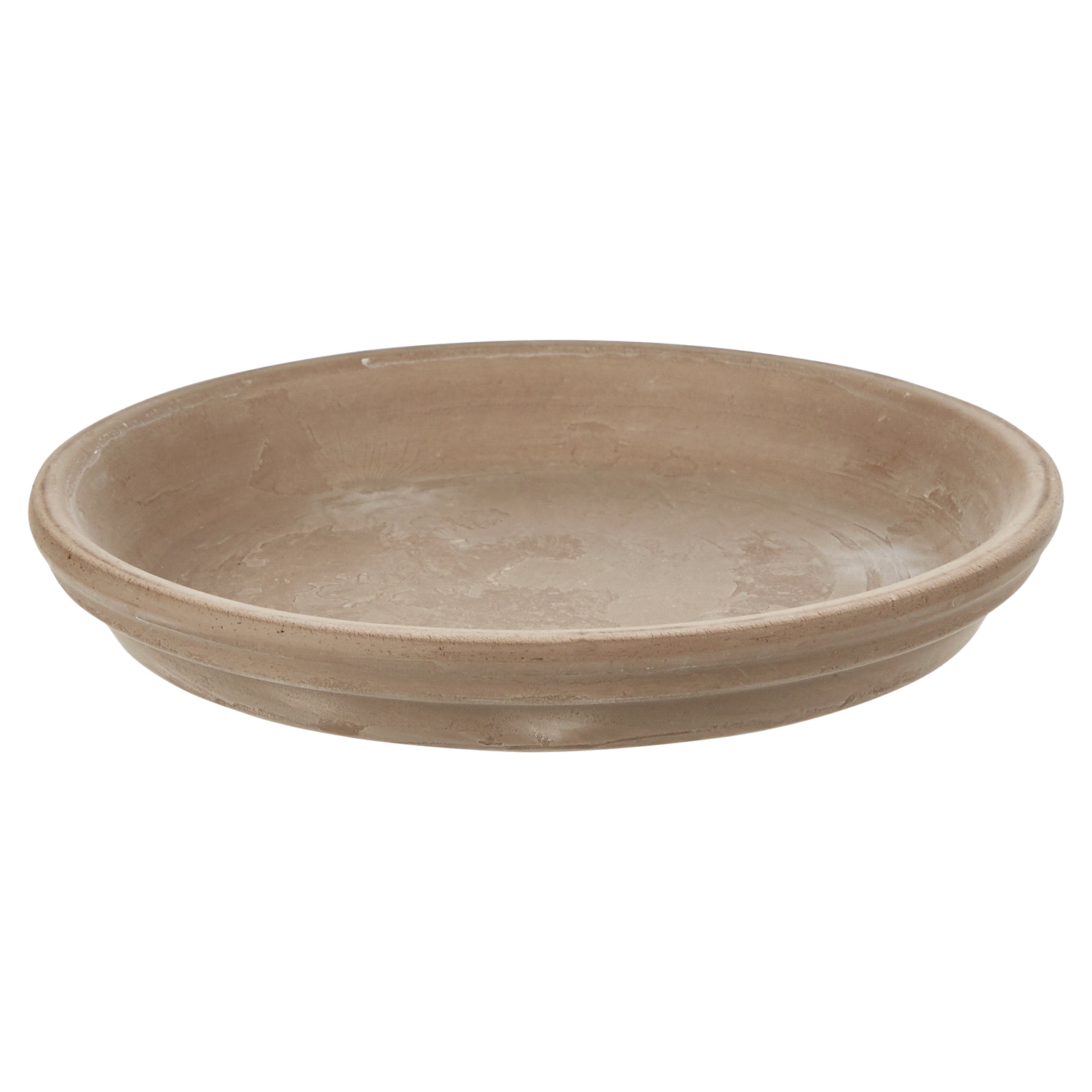 slide 1 of 1, Deroma Moka Clay Saucer 8.3", 8.25 in