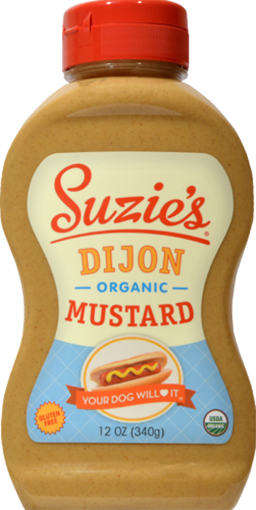 slide 1 of 1, Suzie's Organic Dijon Mustard, 12 oz