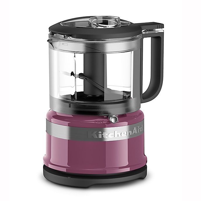 slide 1 of 3, KitchenAid 3.5-Cup Mini Food Chopper - Boysenberry, 1 ct