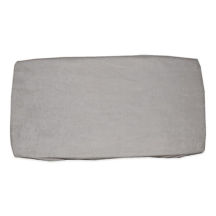 slide 1 of 1, bb Basics Changing Pad Cover - Grey, 1 ct