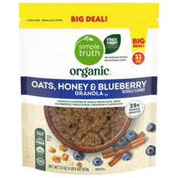 Simple Truth Organic Blueberry Oats And Honey Granola Big Deal!