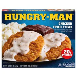 Hungry Man Chicken Fried Steak