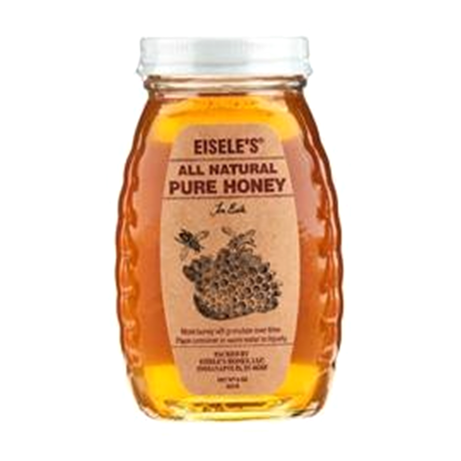 slide 1 of 2, EISELES EISELE's PURE HONEY 8 OZ JAR, 8 oz